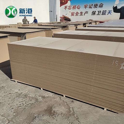 Raw MDF Plain MDF Poplar And Pine Fiberboard Medium Density 1220*2440mm