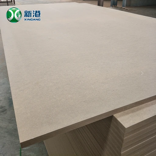 Raw MDF Plain MDF Poplar And Pine Fiberboard Medium Density 1220*2440mm