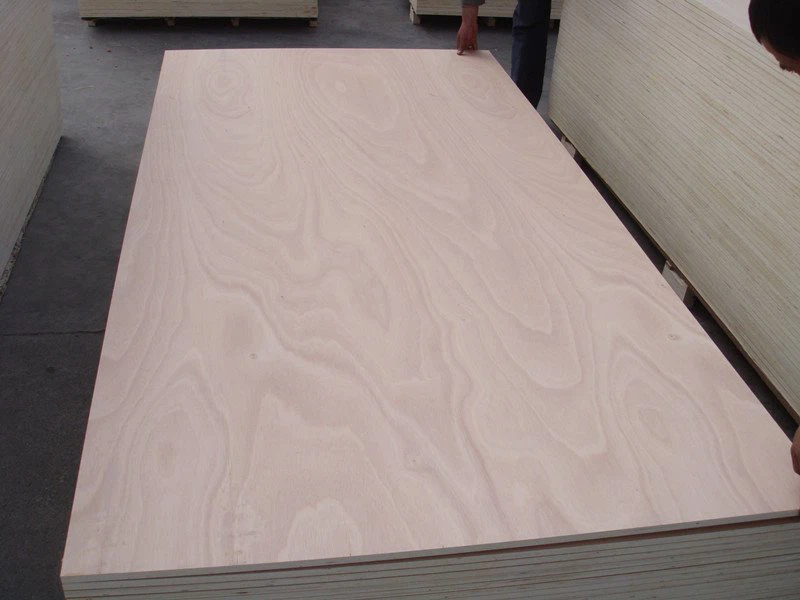 4mm En gång Hot Press Okoume Plywood
