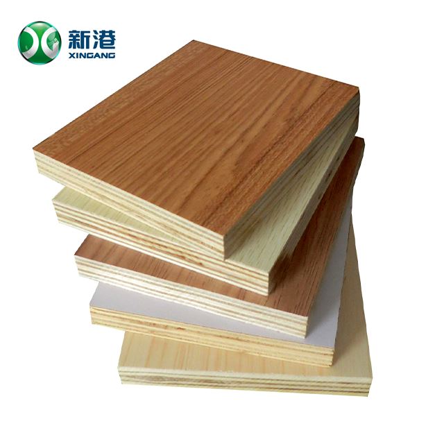 18mm Möbelplywood Kommersiellt melaminpappersplywood