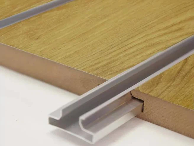Aluminium Lamellvägg Lamellvägg Panel Spårad spårvägg Panel MDF Board