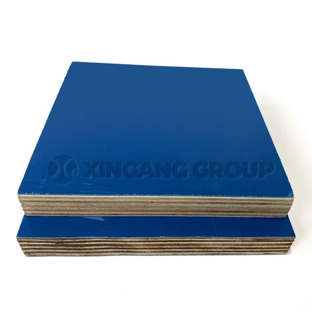 Blue Plastic Film Faced Plywood