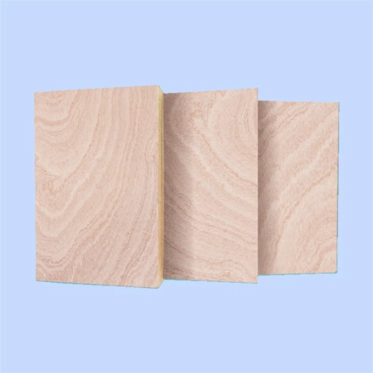 Cheap Commercial Plywood Poplar Veneer Natural Wood Core