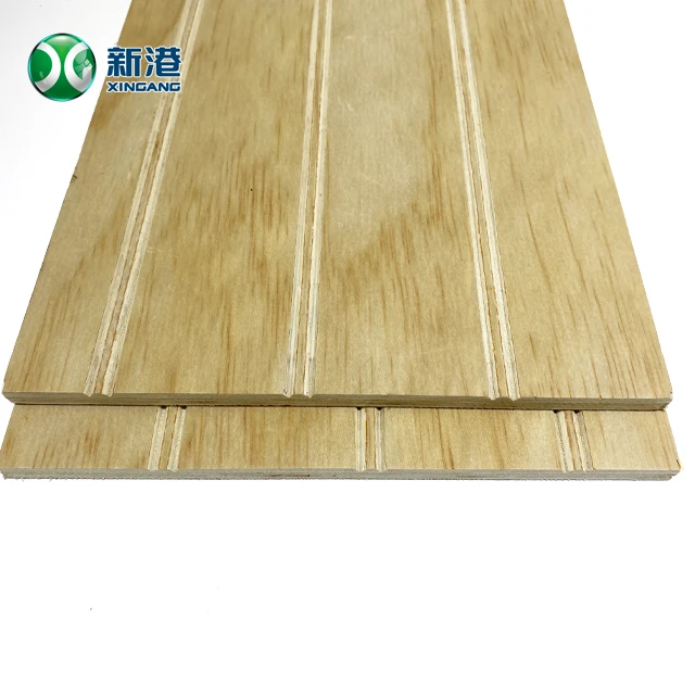 Groove-pine-plywood